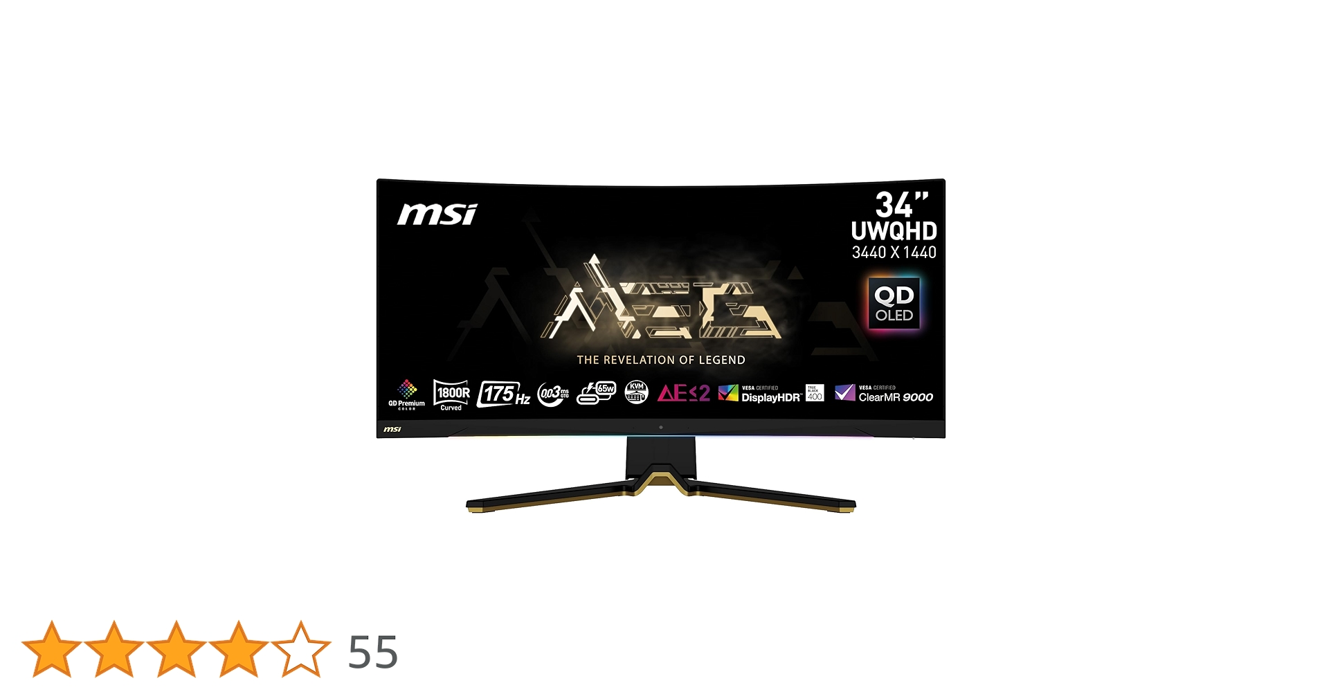 MSI MEG 342C GO-OLED 34インチ OLED MSI MEG 342C QD-OLED