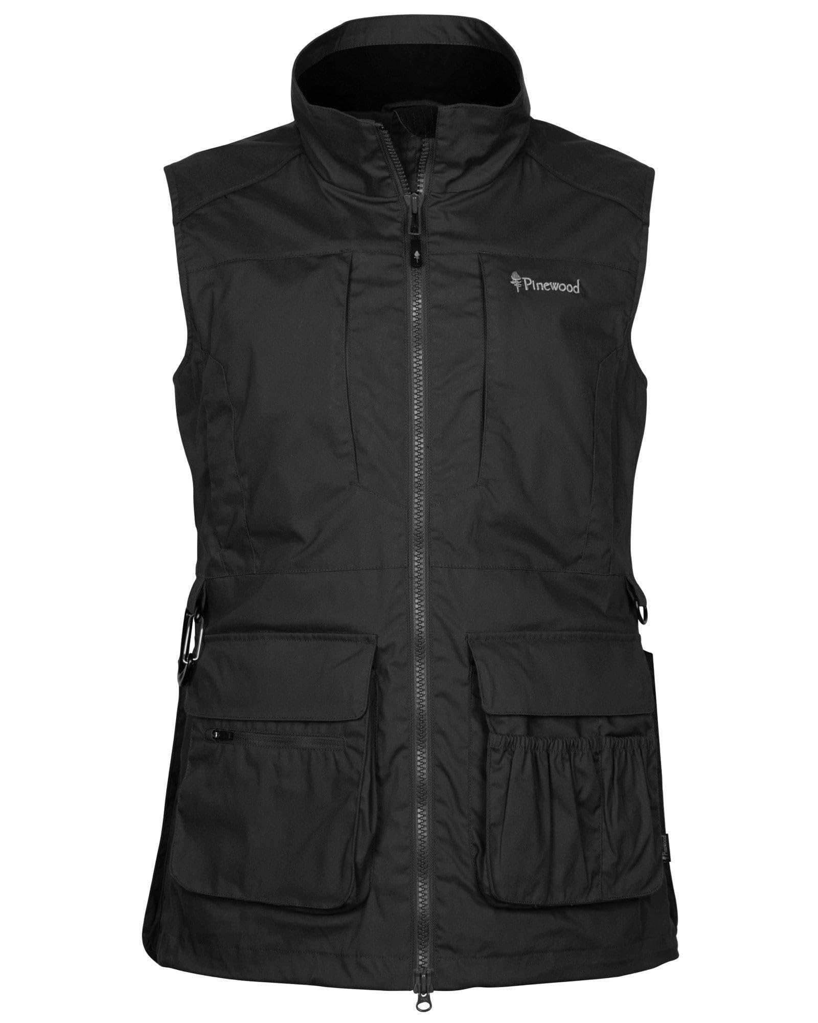 Pinewood Damen Hundesport Trainer Weste - Hundesport Weste Damen - praktische Weste mit vielen Taschen und Platz für Hundetraining Zubehör - winddicht und wasserabweisend