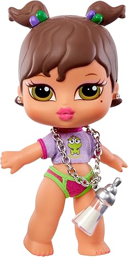 Miniatura 3 de Bratz Babyz Yasmin Muñeca coleccionable de moda con moda real y mascota