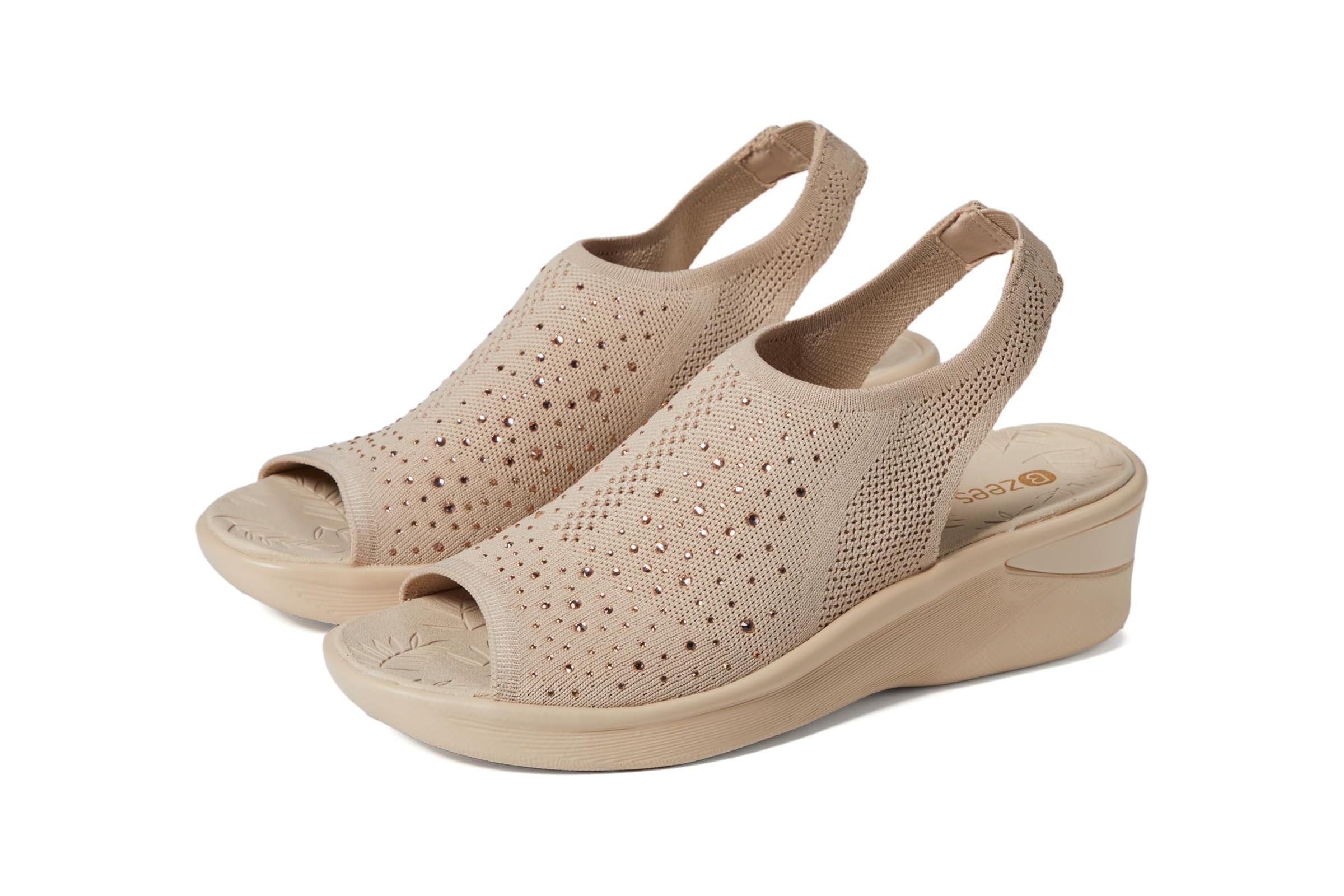 Bzees Sicily Bright Wedge Sandals