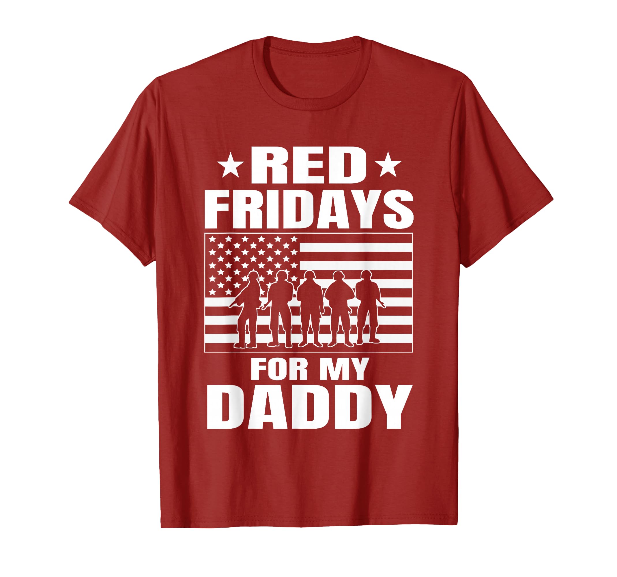 Red Fridays Deployed Daddy T-Shirt