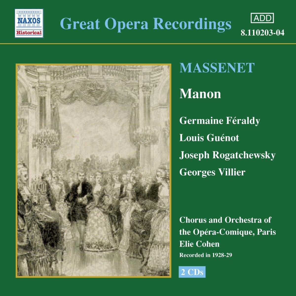 Massenet: Manon [Recorded 1928-29]