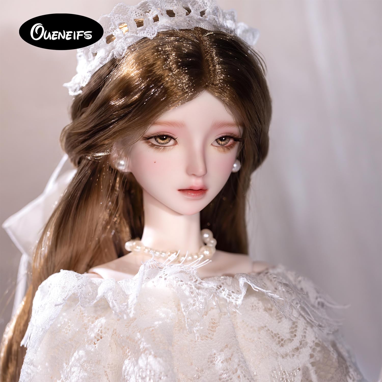 Oueneifs 1/4 Opalbjd Fullset A Bjd Puppe Harz Spielzeug für 15+ Jahre alt