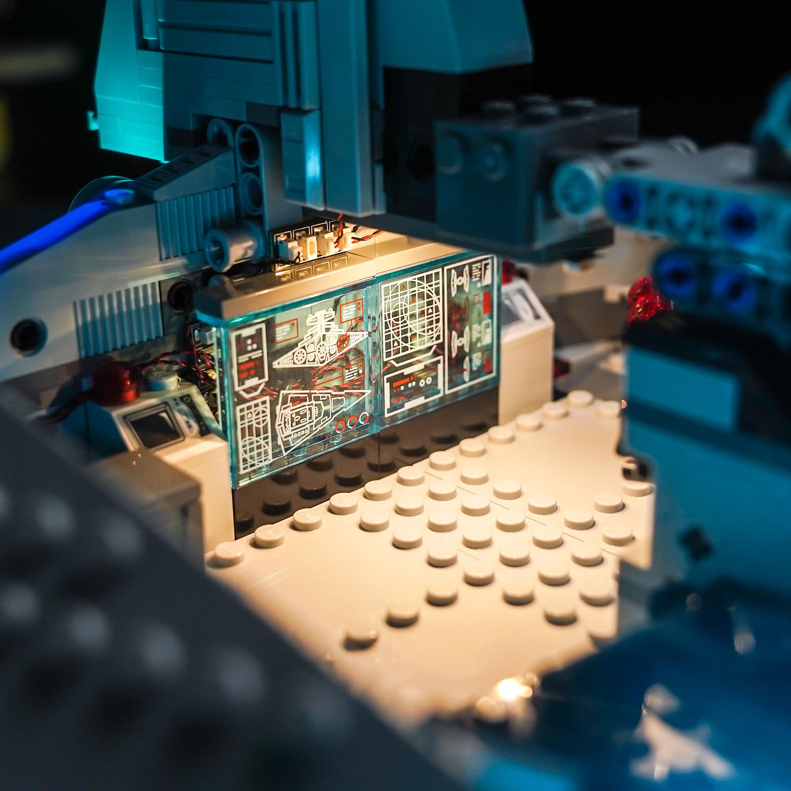 Juego de luces de mando a distancia para Lego 75394 Imperial Star Destroyer, juego de iluminación LED para Star Destroyer, juguetes creativos