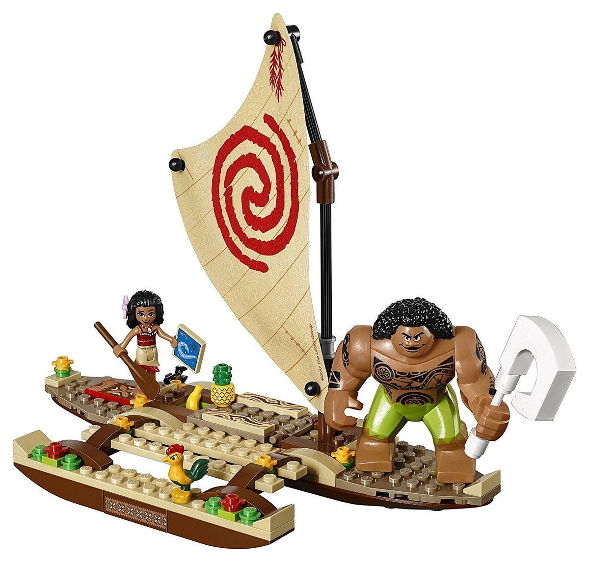 Amazon.co.jp: レゴ 海外版 モアナと伝説の海 307ピース グッズ