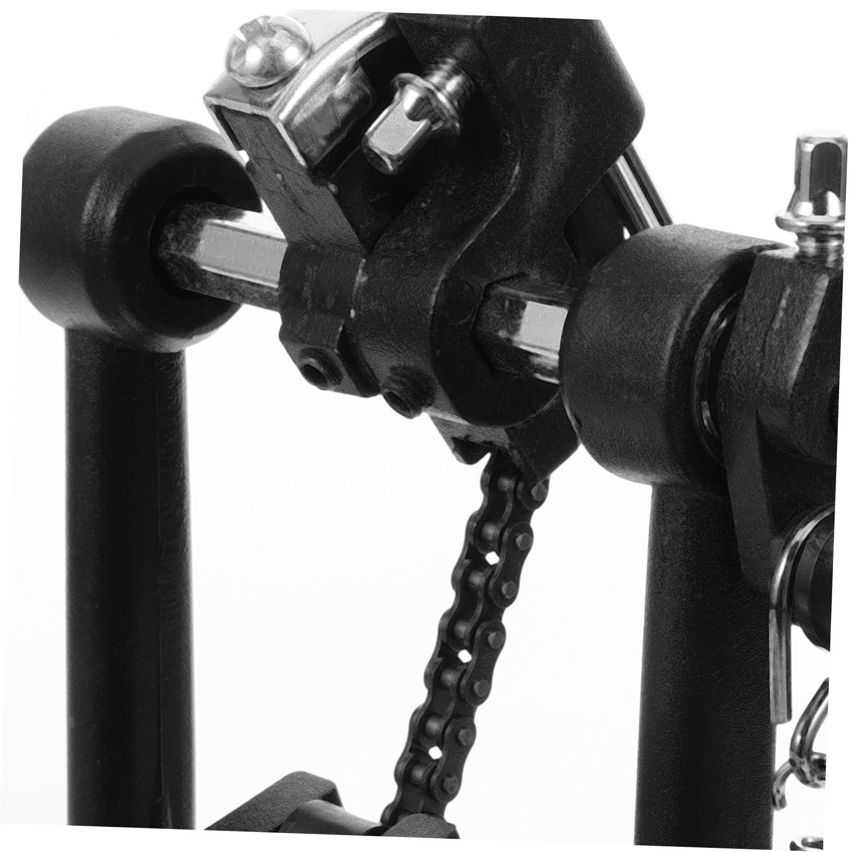 ifundom Metal Drum Pedal Hammer Aluminum Alloy for Bass Drum Pedal Beater Adjustable Spring Tension for Play