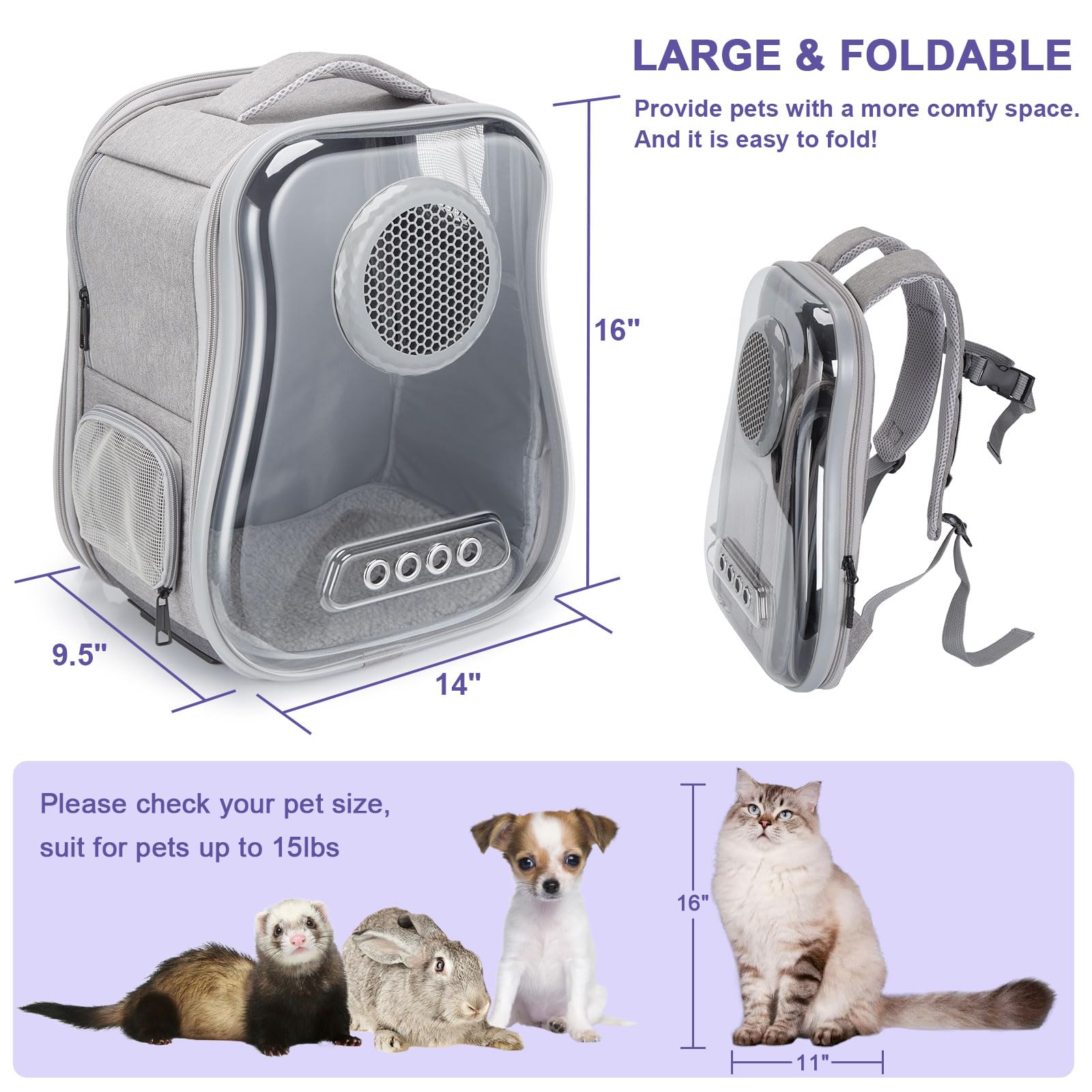 Cat Backpack Whisker City Pet Carrier Whisker City Expandable