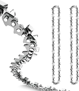 CQWLKEJ 14 Inch Chainsaw Chain 3/8" Pitch Saw Chains 0.050" 1.3mm Gauge 52 Drive Links Suitable for Chainsaw 14 inch