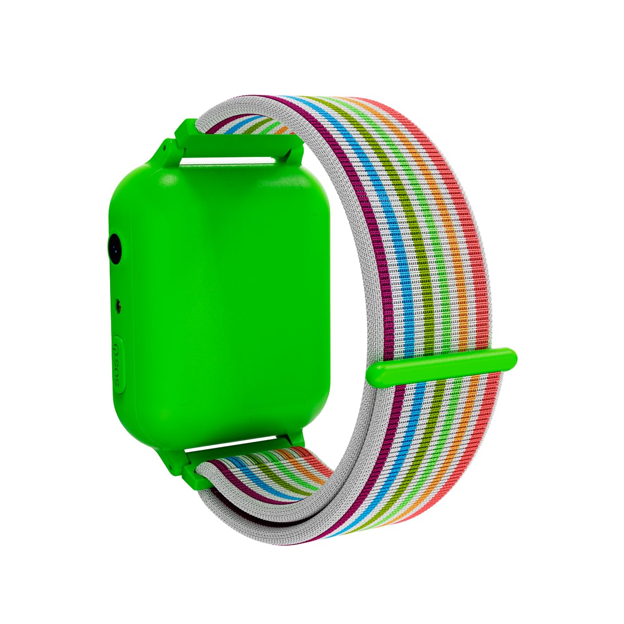 CANYON Alfie KW-37 Montre Intelligente pour Enfant avec écran IPS de 4,29 cm, Lecteur MP3, 16 Jeux, Appel SOS, Appareil Photo, SMS, Nano SIM, 512 Mo de mémoire, Vert