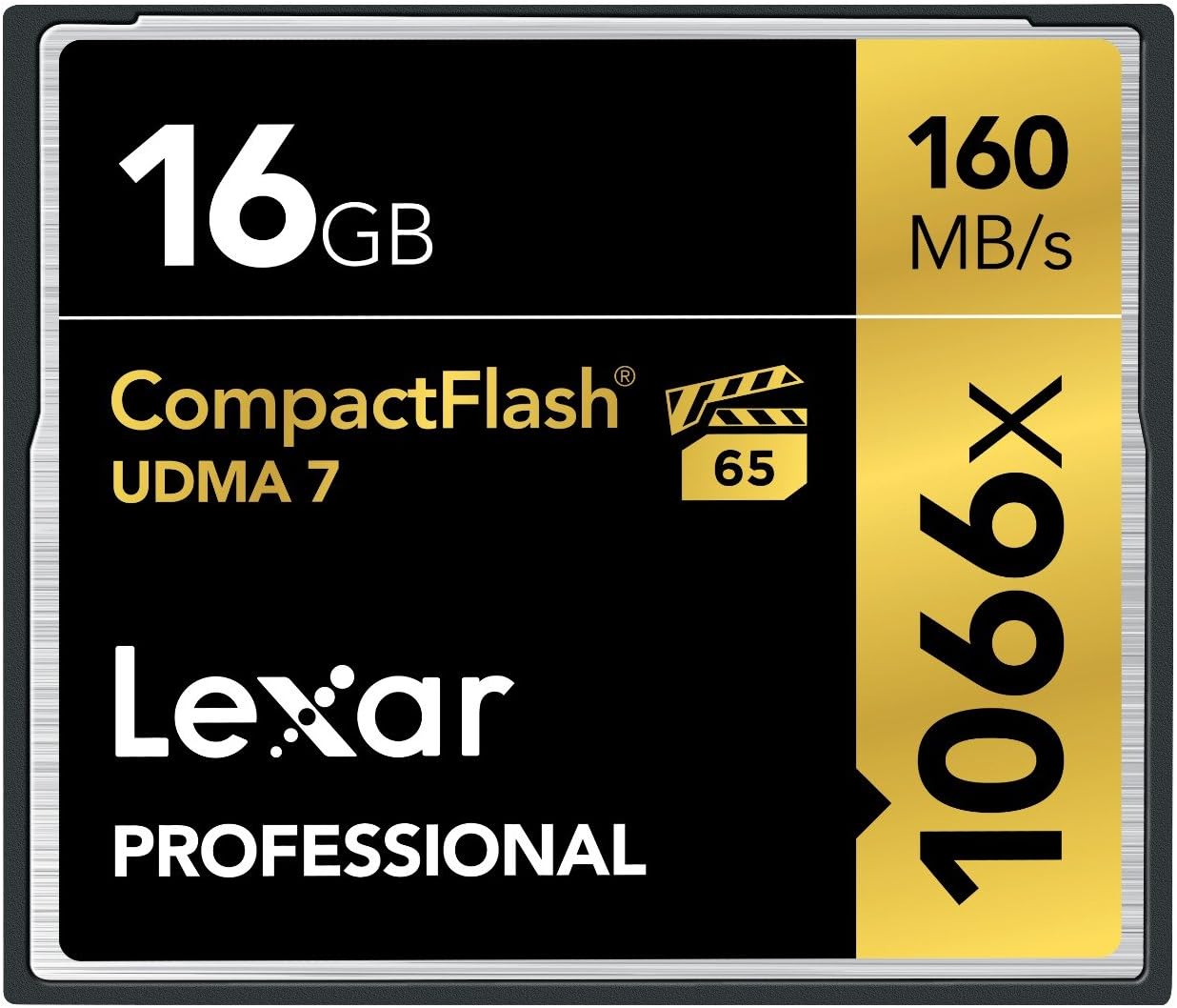 Lexar Professional Compact Flash Card, 16 GB, Speed up to 160 MB/s, 1066x, UDMA 7