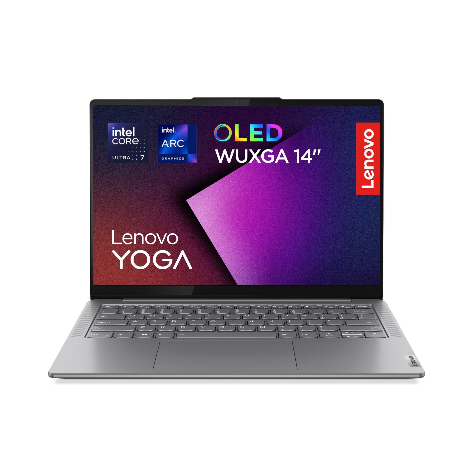 Lenovo Yoga Slim 7 AI Notebook - Display OLED 14" WUXGA (1920x1200), Intel Core Ultra 7 155H, RAM 32 GB, SSD 1 TB, Grafica integrata Intel Arc, Windows 11 Home - Luna Grey