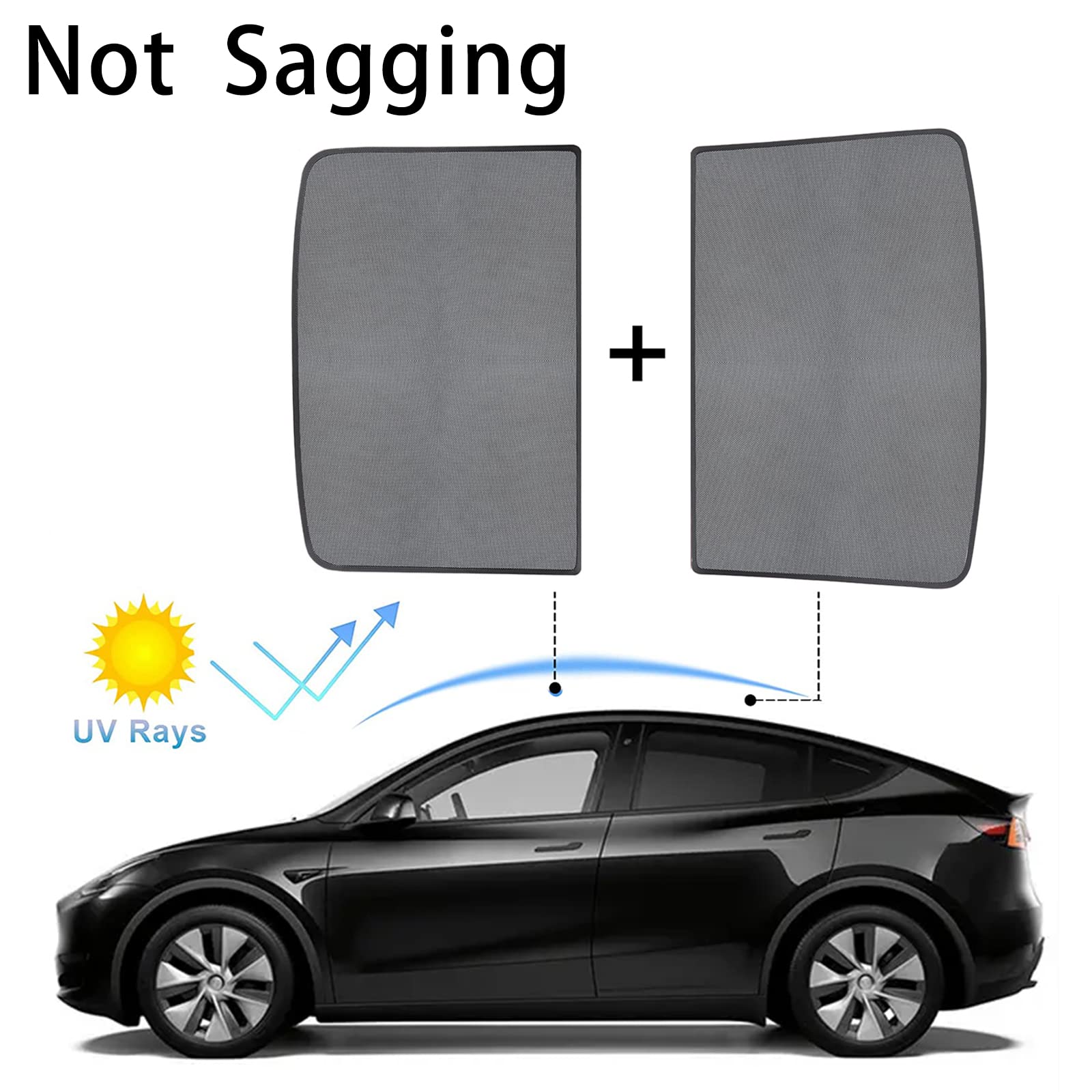 Buy Tesla Model Y Roof Sunshade Panoramic Sunroof Sunshade 20202022