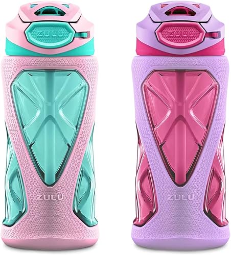 ZULU Botella de agua Tritan, paquete de 2 unidades de 16 onzas disponible en Yaxa Costa Rica