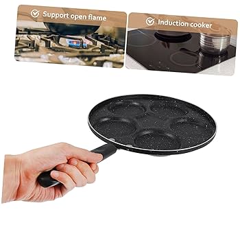 Amazon | PHENOFICE アルミ製6グリッドマルチエッグクッキング