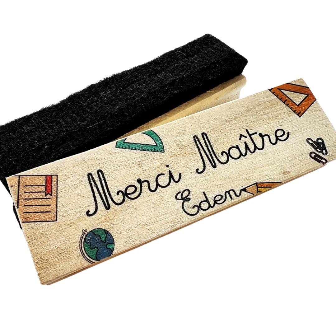 Tampon Brosse tableau à personnaliser avec texte