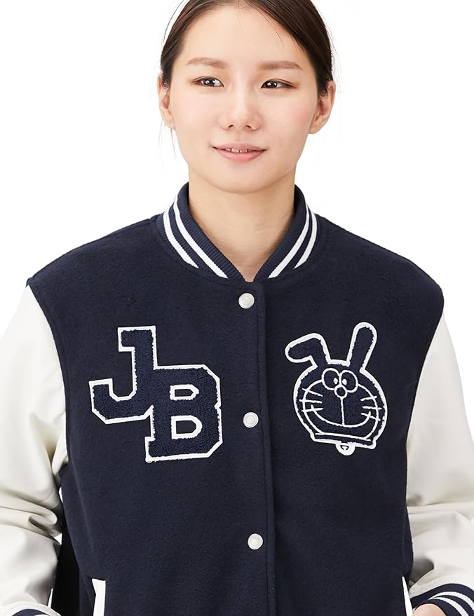 jack bunnyレディース フリースフルジップブルゾン　ドラえもん Amazon | [ジャックバニー] レディース [ドラえもんコラボ商品
