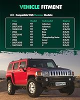 Vista 2 de Conjunto Completo de Bastidor de Dirección Asistida y Piñón Compatible con Hummer H3 2006-2010 22-1040,19320558,1030264