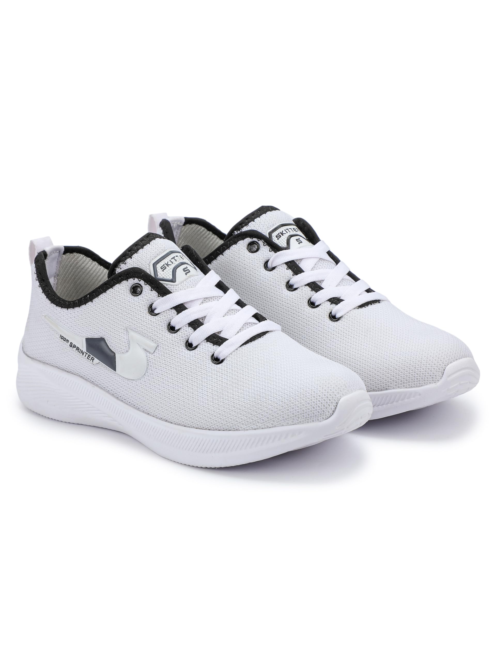 Womens Attractive Lightweight Comfortable| Lace-Up Sports Shoes | Breathable Mesh | Sneakers with Cushioned Support for Running, Walking, and Casual-image-43