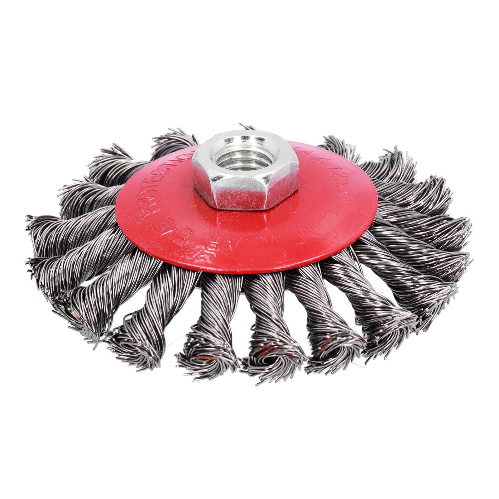 Wire B Wheel Knotted Grinder Cup Grinding Paint Removal Tool M10x1.5 Nut 4in B Designed a Se Handle with Nut Prevents Steel Wir Wire B Wire B WheelWire Wheel B CupKnotted Grinder