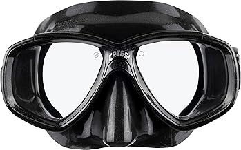CRESSI Perla - Maschera Singola Perla o Combo Set Maschera Perla+Snorkel Mexico per Immersioni e Snorkeling, Taglia Unica, Adulti