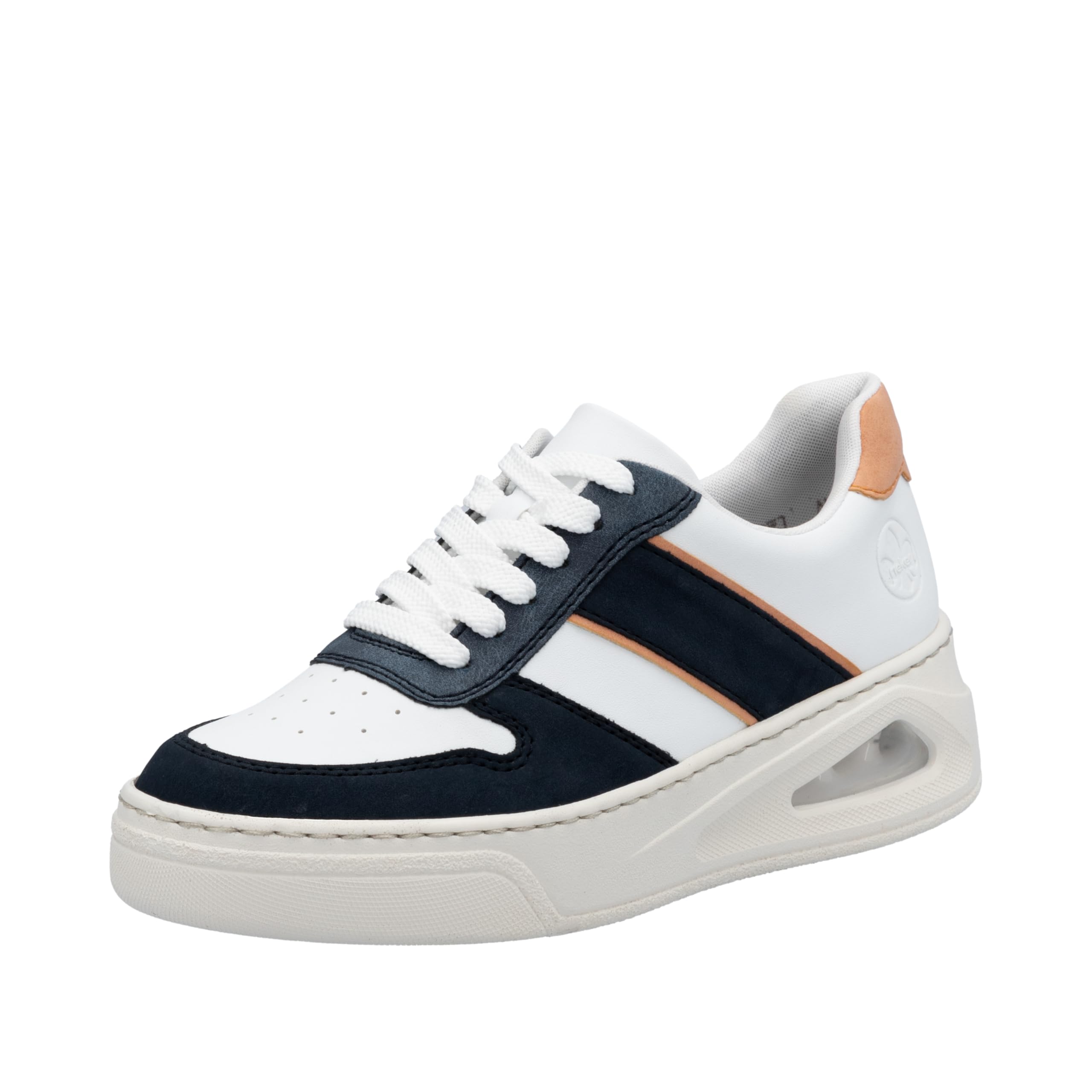 Rieker Women's N6410 Low Trainers, White 80, 7.5 UK