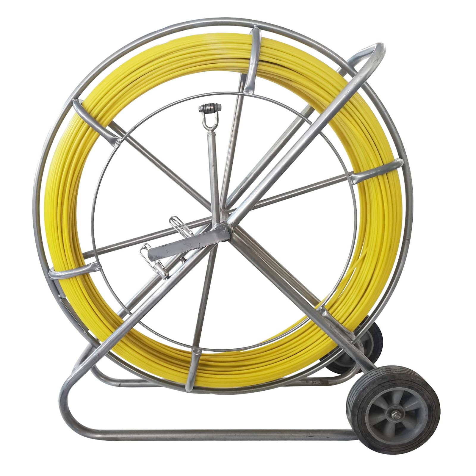 12mm Fish Tape Fiberglass Wire Cable Running Rod Duct Rodder Fishtape Puller #170554