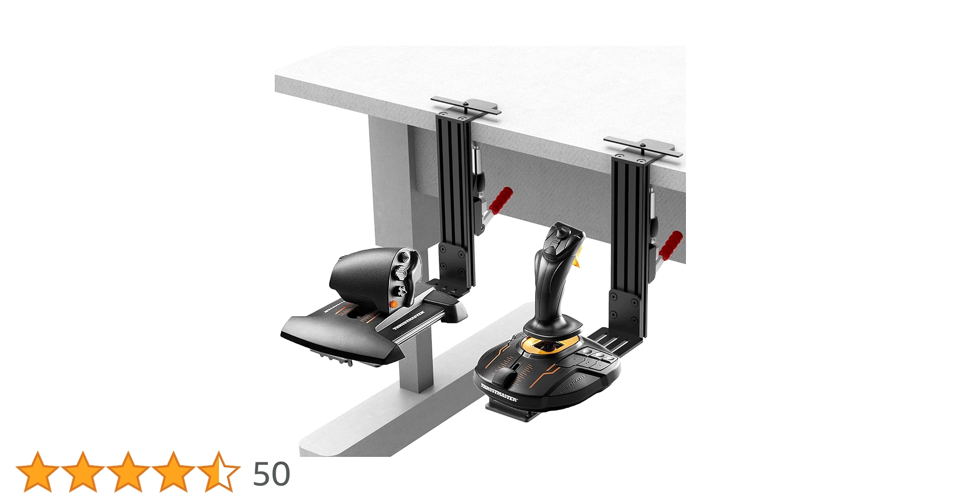 2 Pack Desk Mount Hotas Mount Joystick Mount Compatible With
