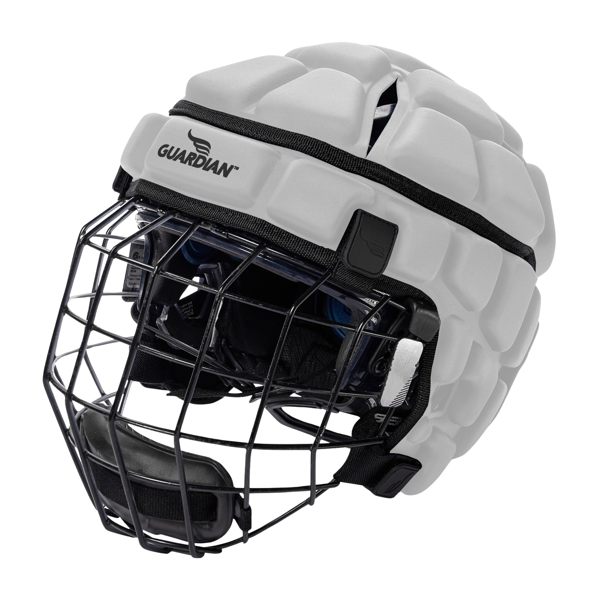 Cap - Soft-Shell Helmet Cover for Hockey - Reduces Impact and Protects Helmets - One Size…