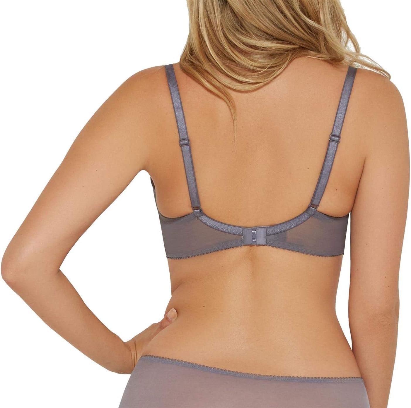 Gossard Women's Superboost Lace T Shirt Bra, Grey (Platinum), 38B - Image 2