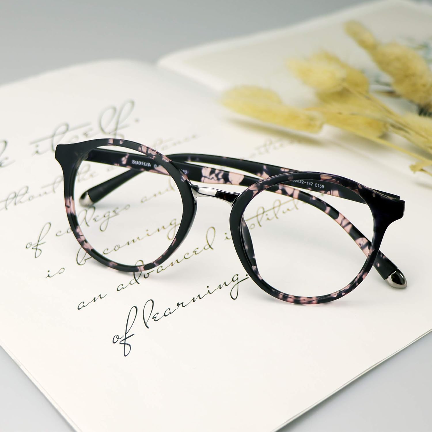 LifeArt Blue Light Blocking Glasses, Anti Eyestrain, Computer Reading Glasses, Gaming Glasses, TV Glasses for Women Men, Anti Glare (Black, +3.75 Magnification) - Image 7