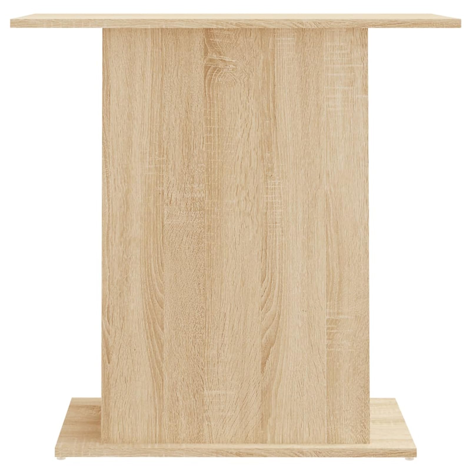 Homgoday Mobili - Soporte para acuario, 75 x 36 x 72,5 cm, multicapa de roble Sonoma, soporte para acuario, mueble para acuario, aparador de cocina, mueble para ahorrar espacio