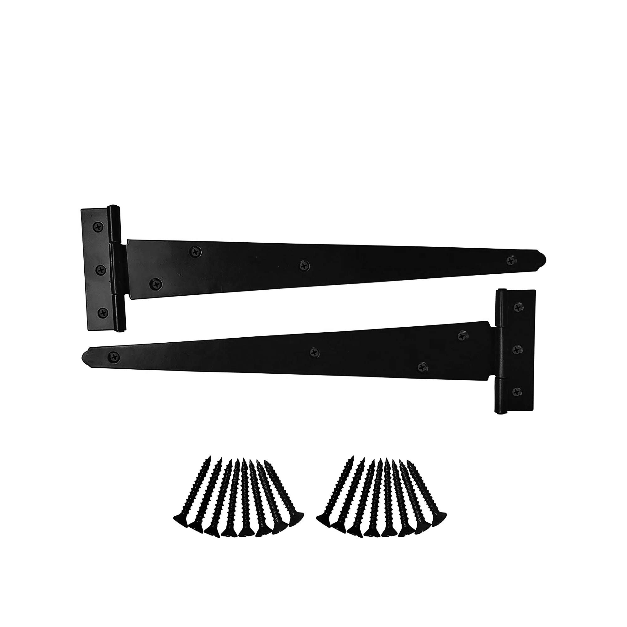 Buy Akatva"Senegal" 12" T Hinge Set 2 Piece Heavy Duty Gate Hinges