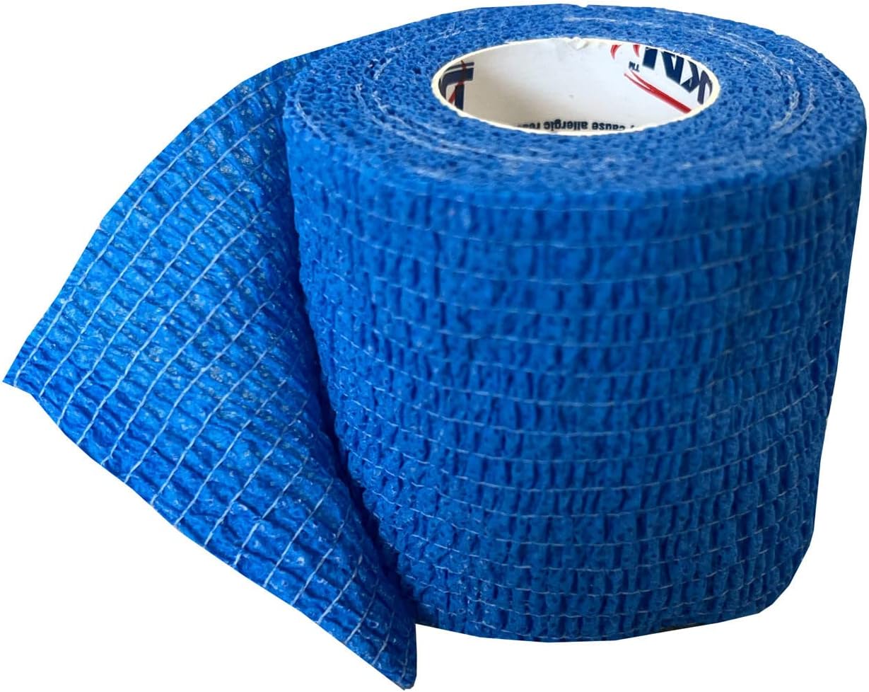 2 inch x 5yds Cohesive Wrap - Blue