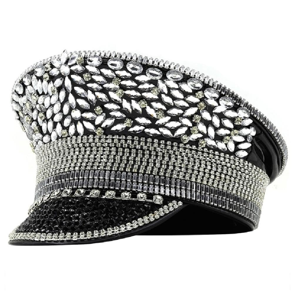 Chapeau mariage et fête pour femme style capitaine coloré par WUURAA