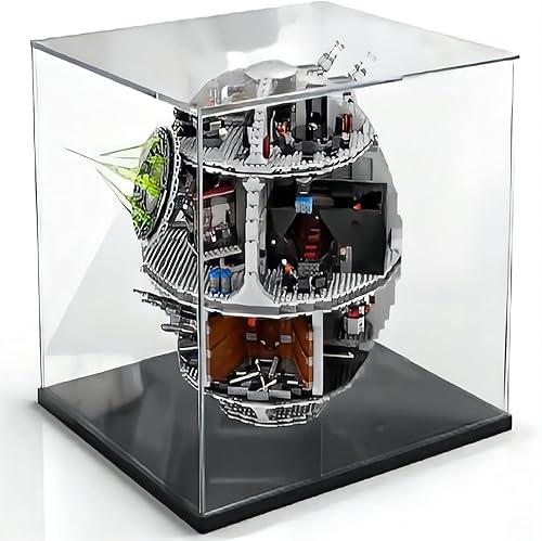 Exhibición acrílica para organizar coleccionables caja transparente figuras de acción almacenamiento en el hogar mini juguetes regalos para amantes