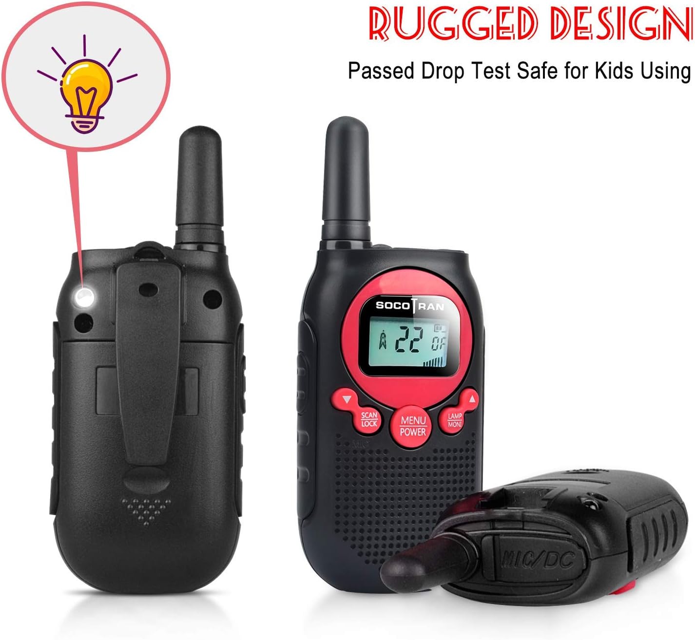 Black Friday - 50% OFF Rechargeable Walkie Talkies for Adults Long Range 5 Miles USB Charger 22CH VOX Flashlight LCD FRS Two Way Radio Rechargeable Li-ion Battery 2 Pack for Camping Family Road Trip Hiking Walky Talky Promo Discount Up To 70% Off Rechargeable Walkie Talkies for Adults Long Range 5 Miles USB Charger 22CH VOX Flashlight LCD FRS Two Way Radio Rechargeable Li-ion Battery 2 Pack for Camping Family Road Trip Hiking Walky Talky