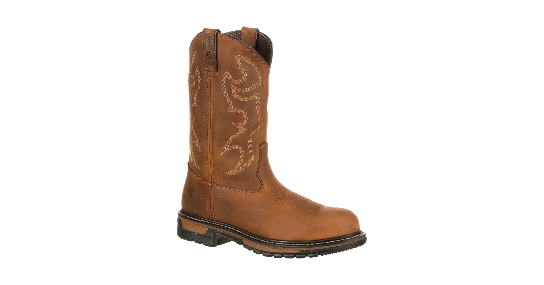Amazon.com: ROCKY Original Ride Branson Steel Toe Waterproof