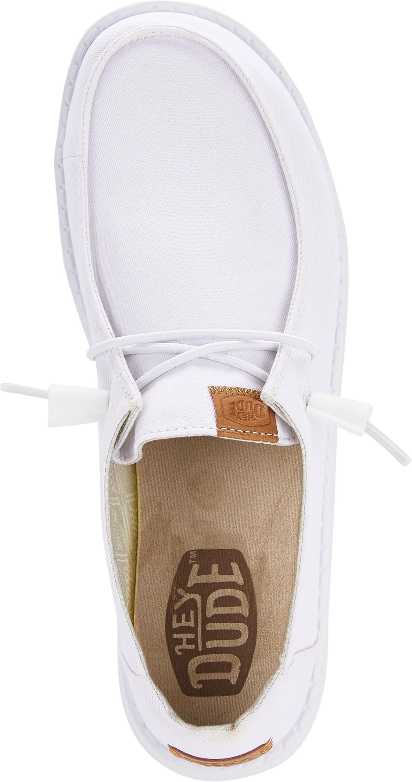 HEYDUDE Wendy Stretch Canvas Damen Slip-On Flache Schuhe Ballerinas