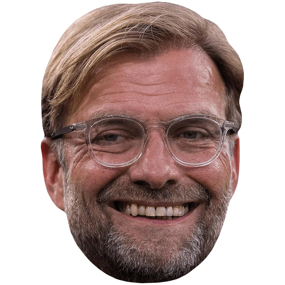 Jürgen Klopp (Smile) Big Head. Larger than life mask.