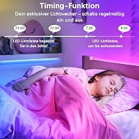Militisto 30M RGB LED Szalag WiFi Okos Világítás Alexa Google Assistant Kompatibilis Zeneszinkron Távirányítóval 2x15m 5