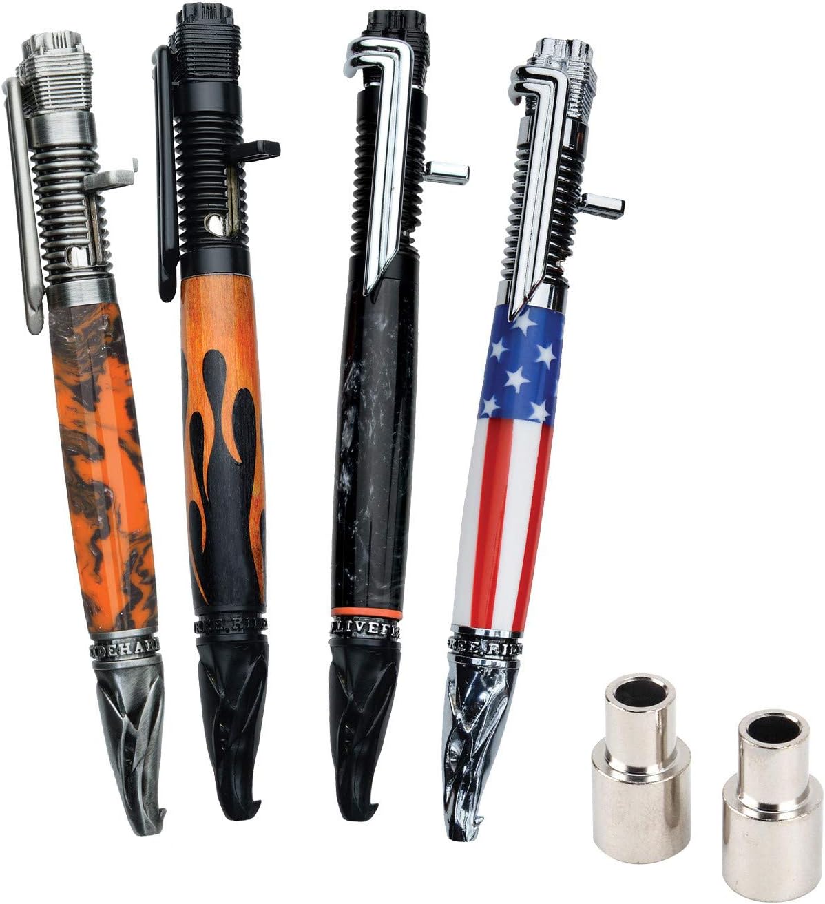 Penn State Industries PKMOTSS Motorcycle Kickstart Action Ballpoint Pen Kit Starter Package Woodturning Project