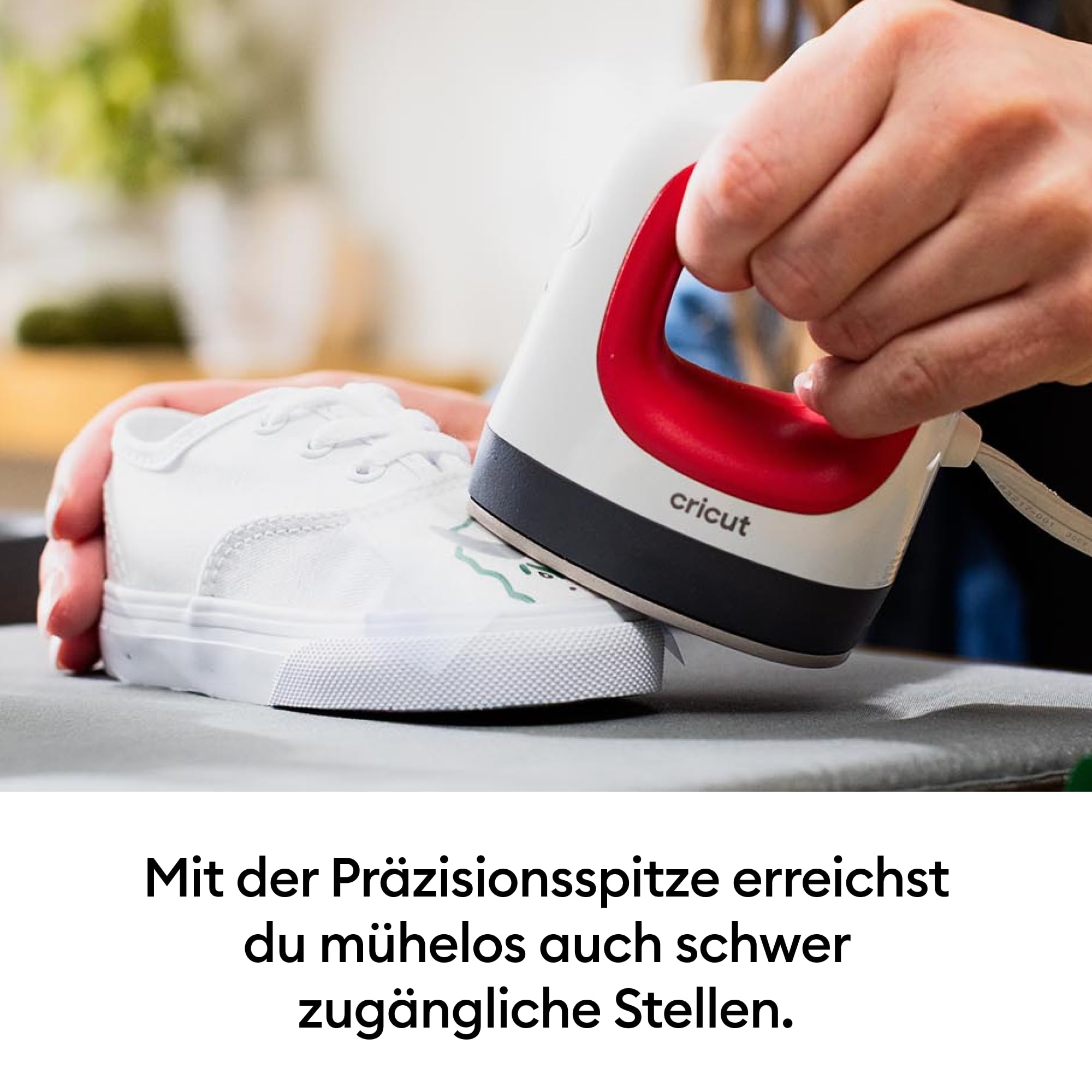 Cricut EasyPress Mini | Kompakte Wärmepresse zum Aufbügeln von Vinyl (HTV), Infusible Ink und Sublimation | Raspberry | 2026