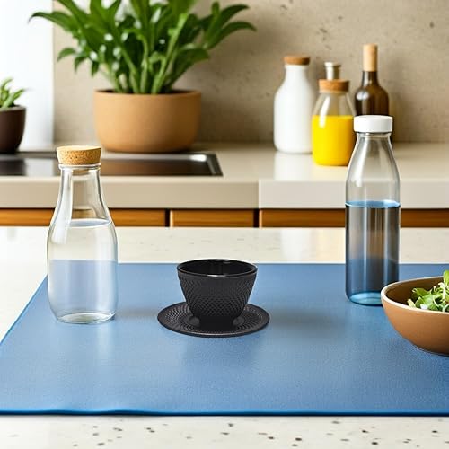 Miniatura 7 de Veemoon Tazas de té de hierro fundido, juego de tazas de té japonesas con platillo, diseño vintage para el hogar, oficina, restaurante