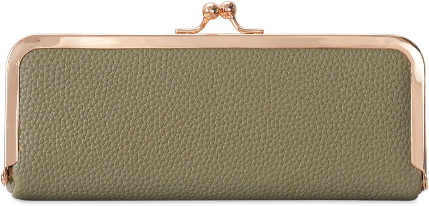 Compact Travel Jewelry and Cosmetic Storage Bag for Sunglasses Makeup Brushes (Light Green)