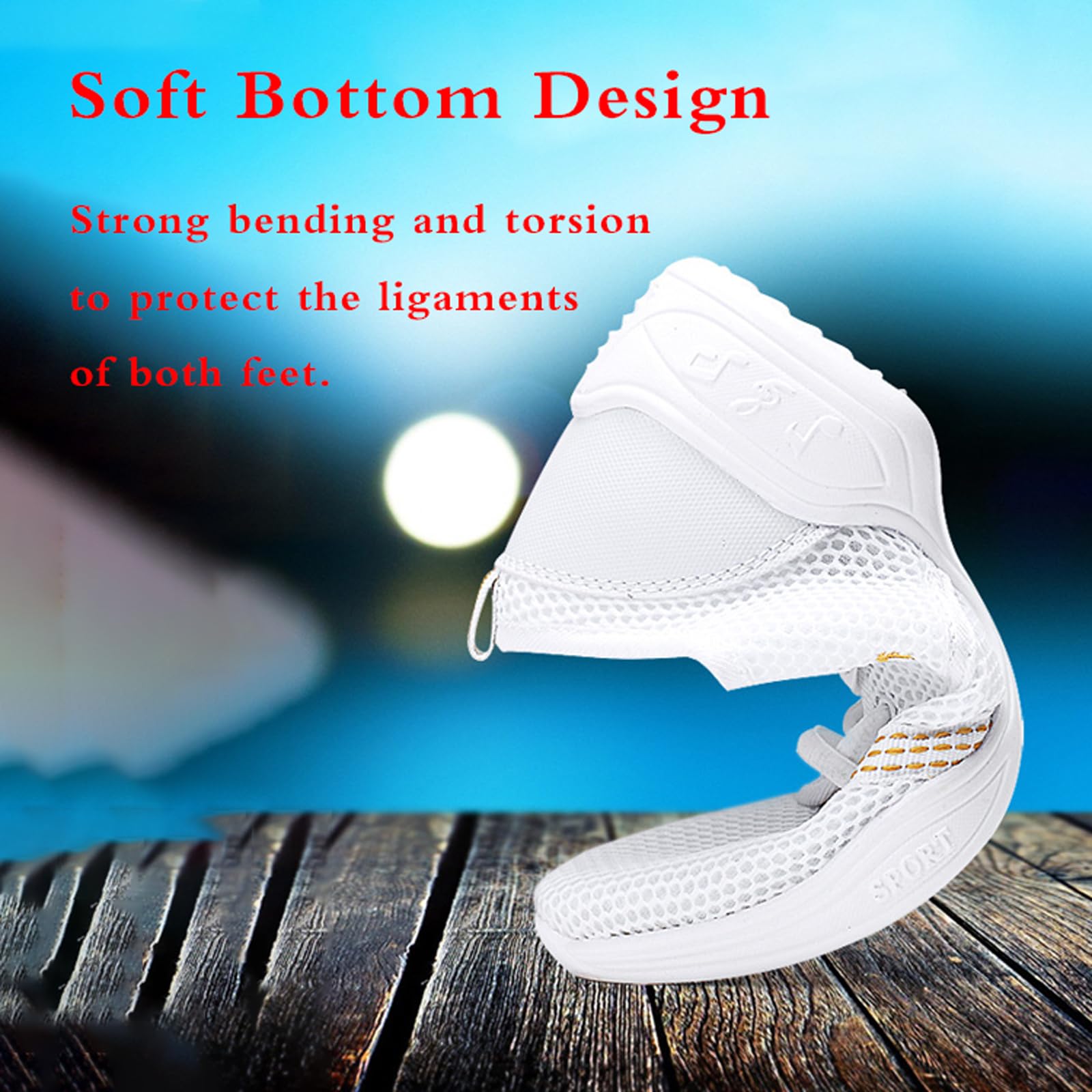 Scarpe Da Danza Jazz E Hip Hop - Sneakers Con Suola AIR E Supporto Arco - Foto 11