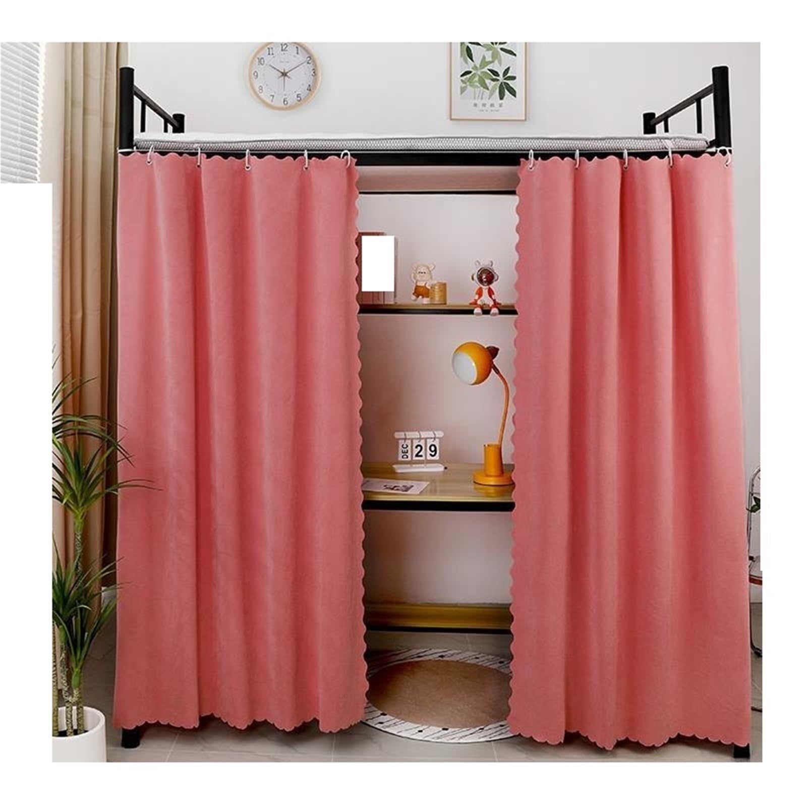 Rideaux pour lits superposés semi-transparents 1.2x2m