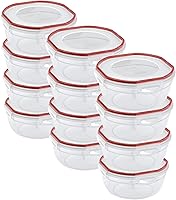 Vista 18 de Sterilite Tazón Ultra-Seal de 2.5 Qt, Recipiente Hermético para Almacenamiento de Alimentos, Plástico, Tapa con Pestillo, Apto para Microondas