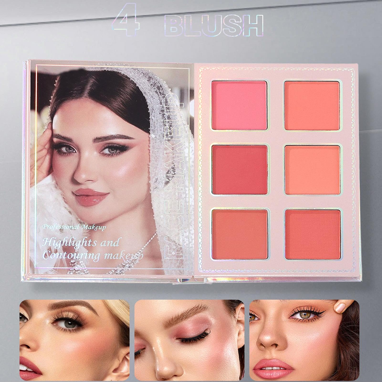 Makeup Book Palette Per Il Trucco | Ombretti Portatile per Studentesse Viaggiatrici Professioniste Sposa Occasioni Quotidiane e Speciali