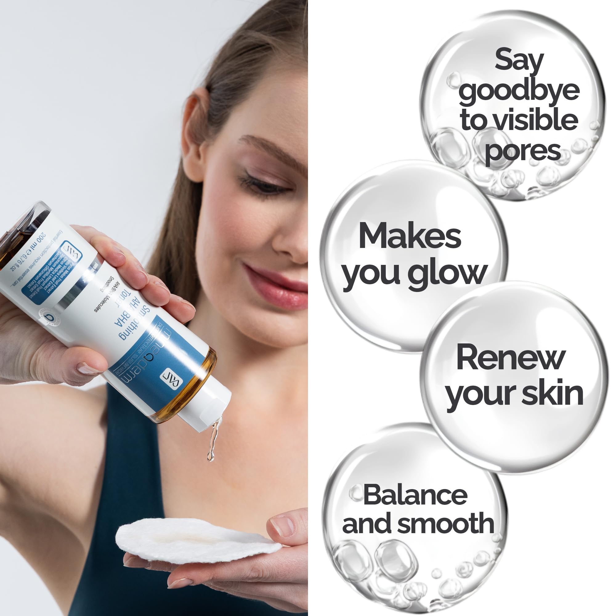 Mineaderm Smoothing Aha Bha Toner 200 ml