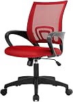 PayLessHere Home Office Chair Adjustable Ergonomic Cheap Computer Chair Lumbar Support Armrest Executive with 360 Degree Swivel Chair for Men Women Adults (Black)